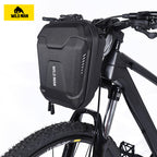 WILD MAN Bicycle EVA Hard Shell Handlebar Bag, Electric Scooters Bag Road Bike First Bag