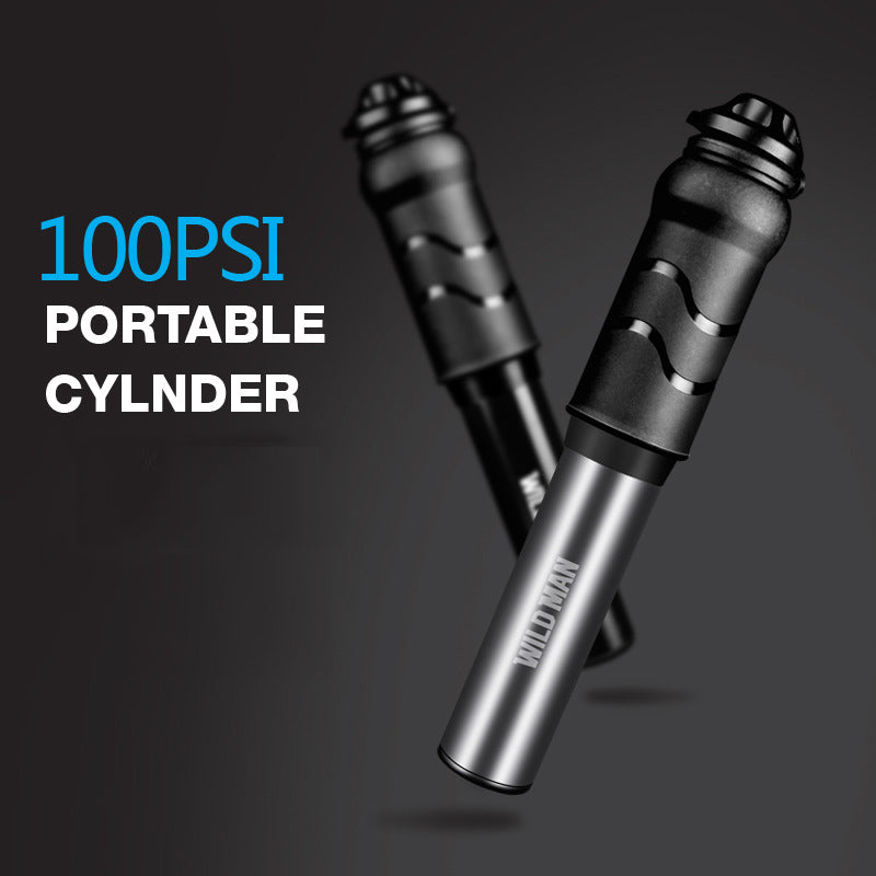 WILD MAN Bicycle Pump, Basketball Pump, Road Bikes Portable Pump, Suitable For Schrader/Presta Valves Air Nozzle