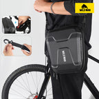 WILD MAN Bicycle EVA Hard Shell Handlebar Bag, Electric Scooters Bag Road Bike First Bag