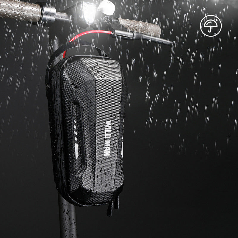 WILD MAN Quick-Release Handlebar Bag 2L/3L for Bicycle  Electric Scooters & Foldable E-Bikes