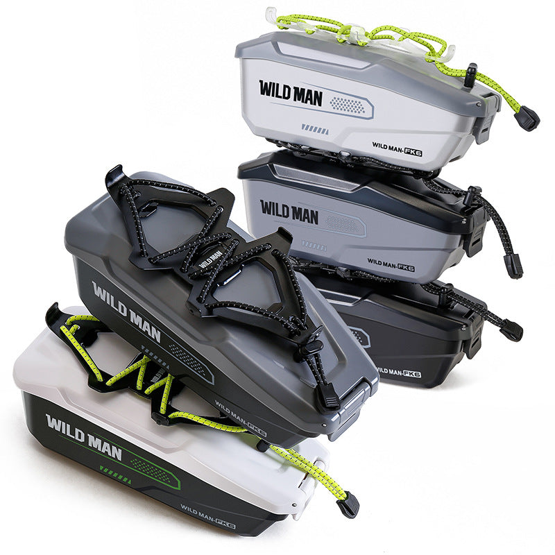 WILD MAN Bicycle Phone Bag, Road Bike Quick Detachable Front Beam Bag, MTB Upper Tube Plastic Bike Bag