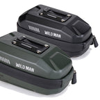 WILD MAN Bicycle Tail Bag, Mountain Bike EVA Hard Shell Tail Bag , Road Bikes Saddle Bag