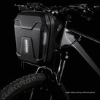 WILD MAN Bicycle EVA Hard Shell Handlebar Bag, Electric Scooters Bag Road Bike First Bag