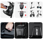 WILD MAN Electric Scooter Bag, EVA Hard Shell Electric Folding Bicycle Handle Bag, Balance bBike Front Bag