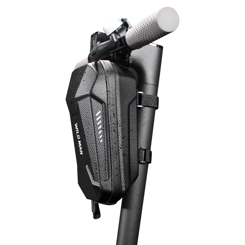 WILD MAN EVA Hard Shell Handlebar Bag – Waterproof Front Bag for Electric Scooters & Bikes