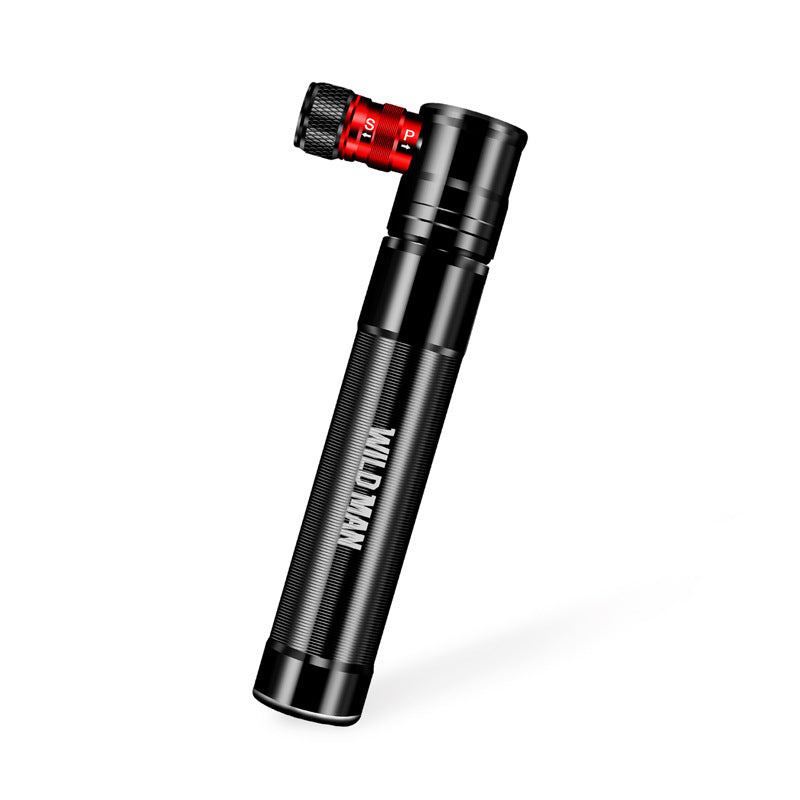WILD MAN 100PSI MINI Bicycle Pump, Basketball Pump, Road Bikes Portable Pump, Fits Schrader & Presta Valves