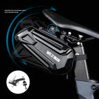 WILD MAN Bicycle Tail bBag, Road Bike Hard Shell Saddle Bag, Mountain Bike Riding Rear Bag Riding Equipment