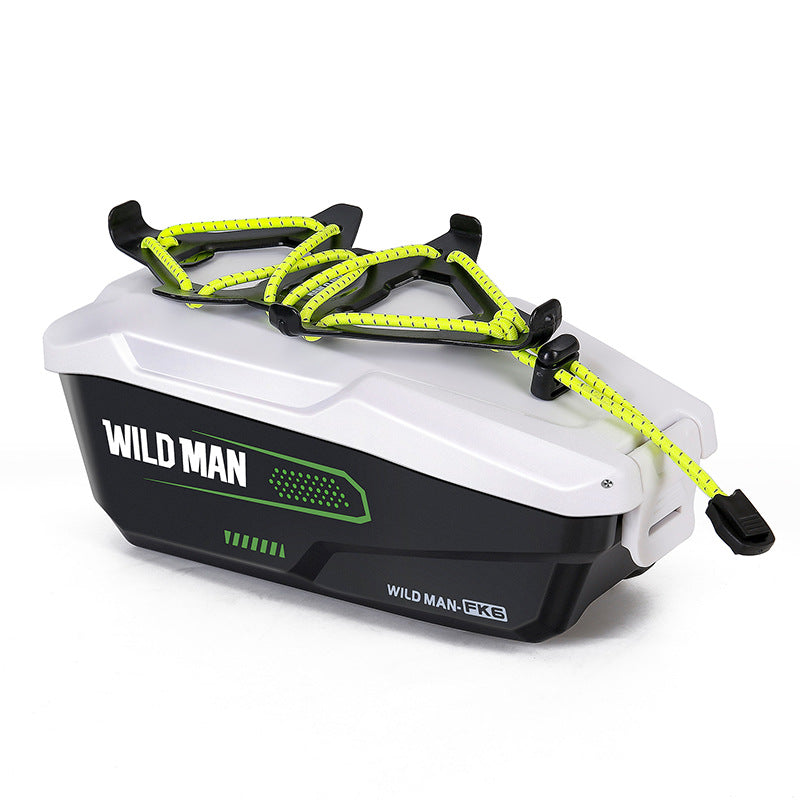 WILD MAN Bicycle Phone Bag, Road Bike Quick Detachable Front Beam Bag, MTB Upper Tube Plastic Bike Bag