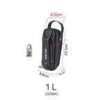 WILD MAN Electric Scooter Front Bag EVA Hard Shell Quick-Release Handlebar Bag for Foldable E-Bikes