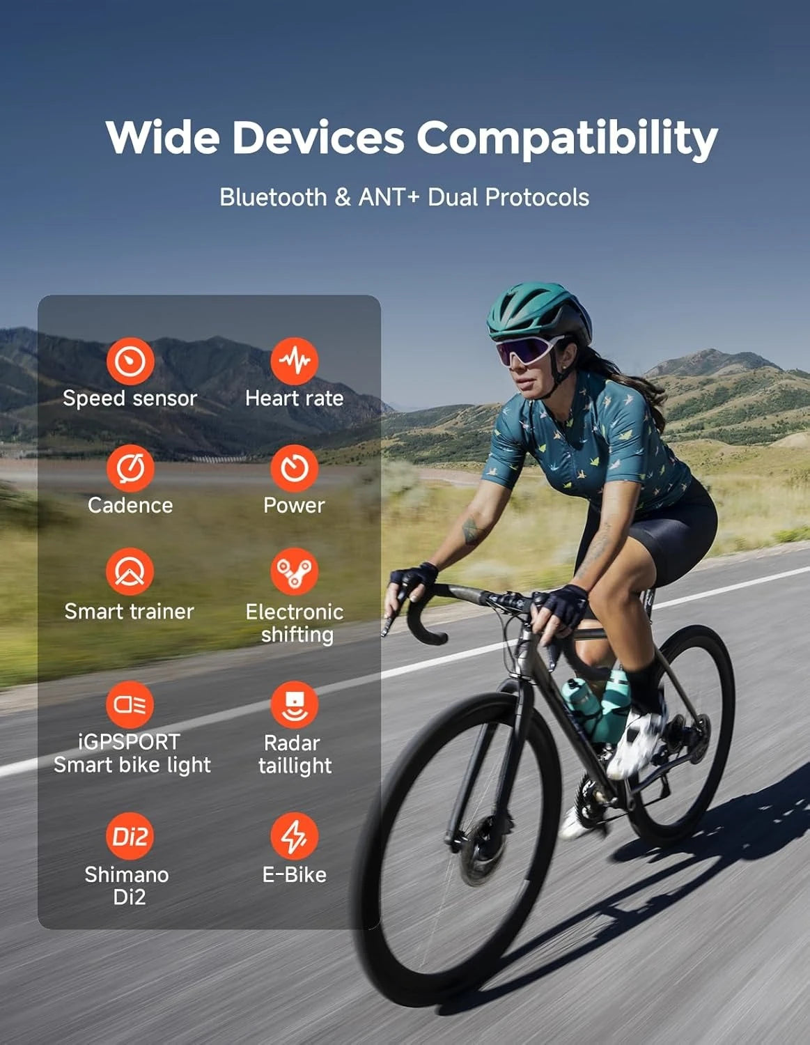 IGPSPORT BSC300T Wireless Bike Computer GPS, Touchscreen Offline MAP Navigation Off Course Warning Compatible BSC300T Wireless Bike Computer GPS, Touchscreen Offline MAP Navigation Off Course Warning Compatible