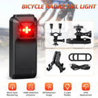 Bicycle Rearview Radar Cycling Radar Tail Light Brake Sensing Lamp