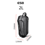 WILD MAN EVA Hard Shell Handlebar Bag – Waterproof Front Bag for Electric Scooters & Bikes