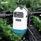 Bicycle Bag Bike Bottle Holder Handlebar Stem Thermal Bag with Mesh Pocket Coffee Cup Holders