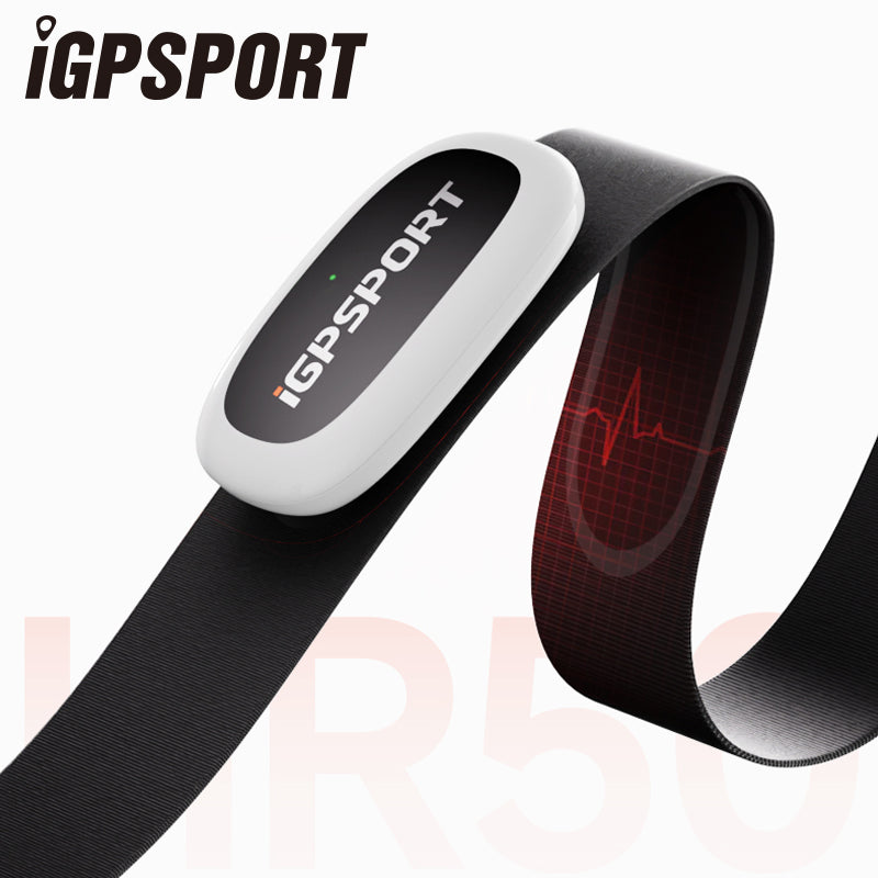 IGPSPORT HR50 Heart Rate Sensor Bike Computer Fitness Running Sport Heart Rate Monitor Sensor IPX7 Waterproof