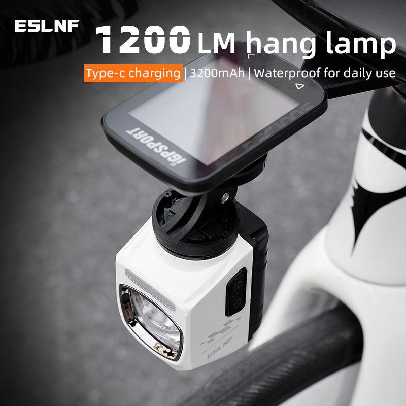 ESLNF Ultra-Bright Wireless Remote Front Bike Light,Bike Computer Stand,Applicable GoPro XOSS