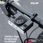 ESLNF Bicycle Light, Integrated Aero Road Handlebar Aero Road Bike Mounted Headlight