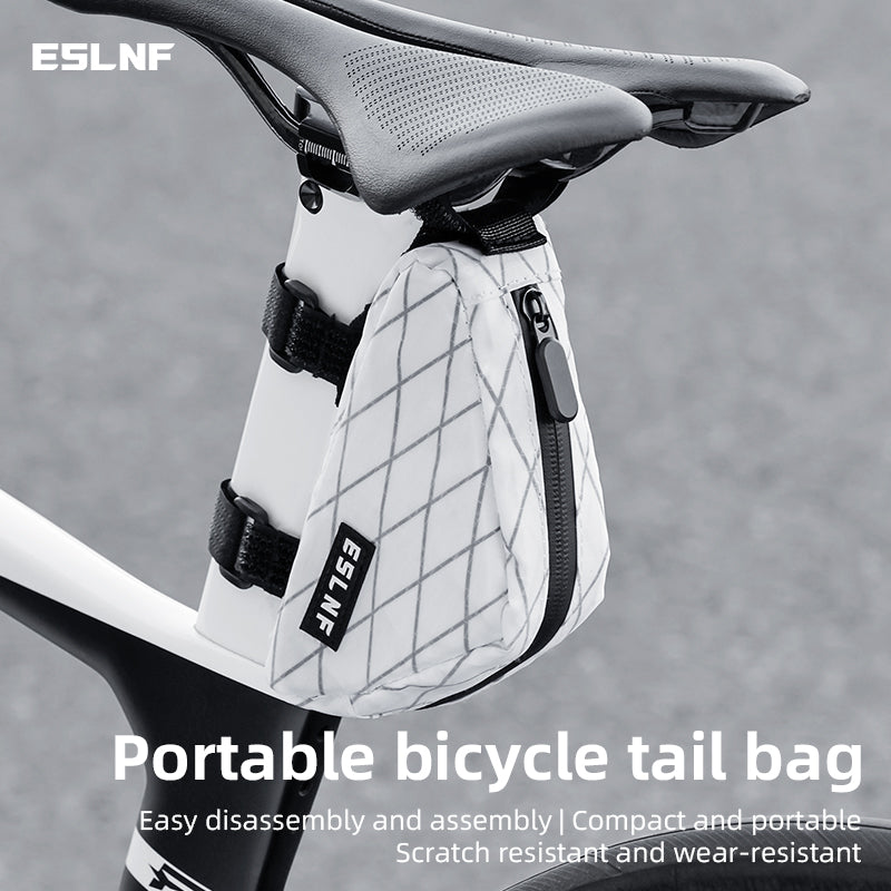 ESLNF Lightweight Bicycle bag ,Bicycle Frame Bag  Waterproof Bicycle Tail Bag