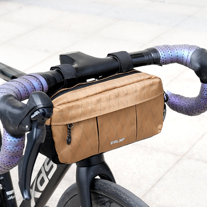 ESLNF Bicycle Handlebar Bike Bag BicyclePortable Bag Multifunction Shoulder Bag Bike Front Bag Accessories