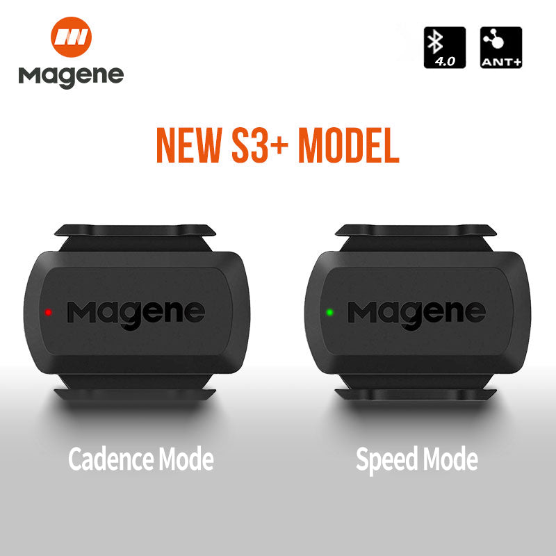Magene S3+ Cadence Sensor Speedometer Bicycle ANT+ Bluetooth 4.0 for Strava garmin bryton iGPSPORT Bike Computer