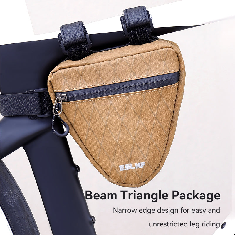 ESLNF Bike Triangle Frame Pack Small Compact Storage Tool Bag for Road Mountain Bike Bike Storage Triangle Bag