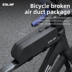 ESLNF Bicycle Front Beam Bag , Bike Large Capacity Hard Shell Waterproof Front Handlebar Pack