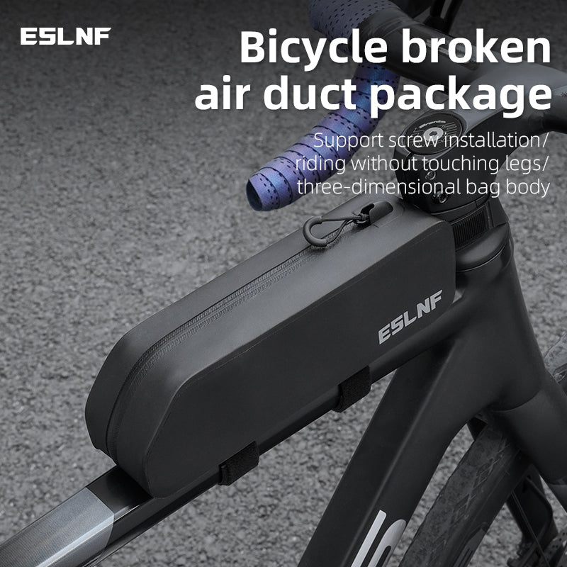 ESLNF Bicycle Front Beam Bag , Bike Large Capacity Hard Shell Waterproof Front Handlebar Pack
