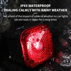 ESLNF Bicycle Tail Light with Brake Sensor - Waterproof