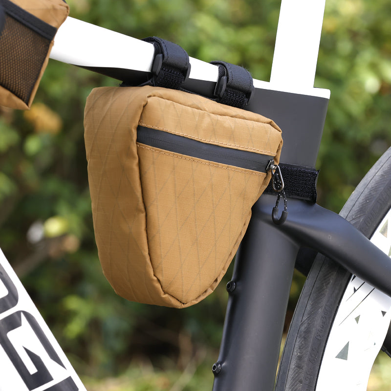 ESLNF Bike Triangle Frame Pack Small Compact Storage Tool Bag for Road Mountain Bike Bike Storage Triangle Bag
