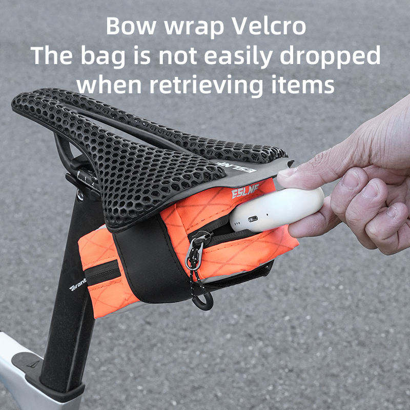 ESLNF Rainproof Bicycle Saddle Bag Fashion MTB Road Cycling Tool Bag