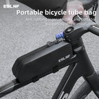 ESLNF Bicycle Front Beam Bag , Bike Large Capacity Hard Shell Waterproof Front Handlebar Pack