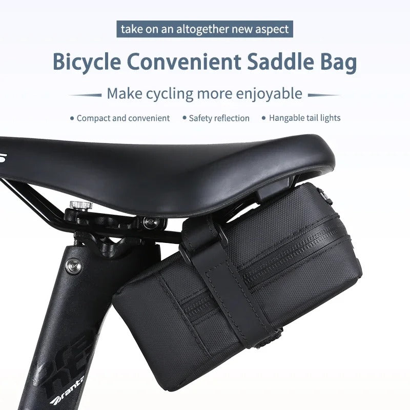 ESLNF Bicycle Bag Large Capacity Tail Rear Cycling Rear Seat Waterproof Saddle Bag MTB Road Bicycle Storage Bag