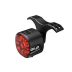 GIYO Bicycle Intelligent Induction Brake Tail Light, Bike Waterproof Warning Safety Light