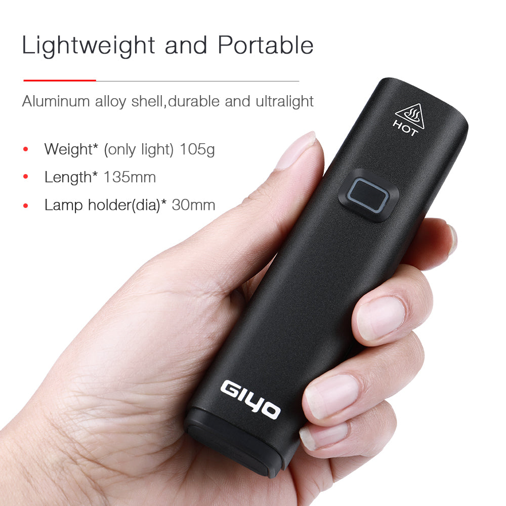 GIYO Bicycle Light 1000 Lumens , 4800mAh Cycling Headlight Waterproof Flashlight MTB Road Bike Accessories