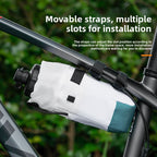 Bicycle Bag Bike Bottle Holder Handlebar Stem Thermal Bag with Mesh Pocket Coffee Cup Holders