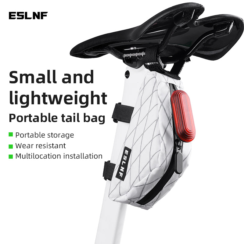 ESLNF Lightweight Bicycle bag ,Bicycle Frame Bag  Waterproof Bicycle Tail Bag