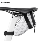 ESLNF Bicycle Saddle Bag Reflective Design Bicycle Seat Bag Waterproof Dustproof Bike Saddle Rear Tail Bag