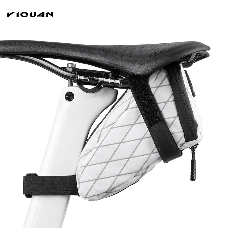 ESLNF Bicycle Saddle Bag Reflective Design Bicycle Seat Bag Waterproof Dustproof Bike Saddle Rear Tail Bag