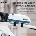 ESLNF Bicycle Top Tube Bag Portable Cycling Front Frame Bag Lightweight Bike Bag