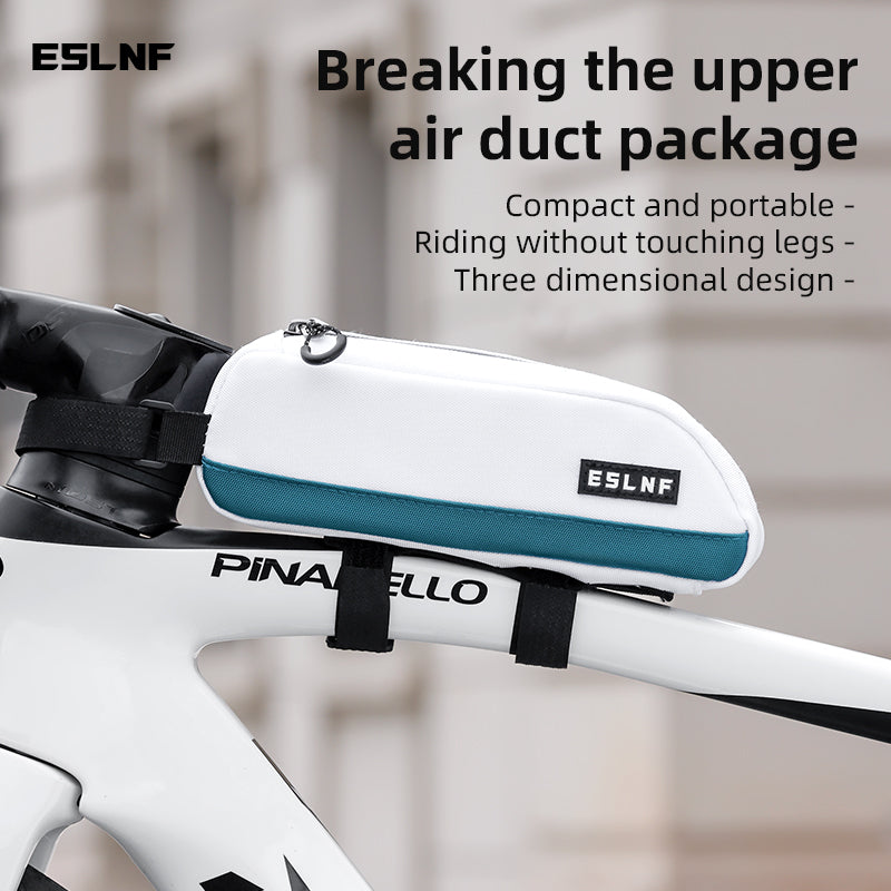 ESLNF Bicycle Top Tube Bag Portable Cycling Front Frame Bag Lightweight Bike Bag
