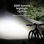 ESLNF Bicycle Light, Integrated Aero Road Handlebar Aero Road Bike Mounted Headlight