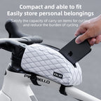 ESLNF Road Bike Top Tube Bag Portable Frame Front Tube Cycling Bag