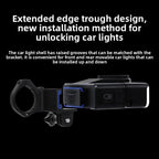 ESLNF Bicycle Light, Integrated Aero Road Handlebar Aero Road Bike Mounted Headlight