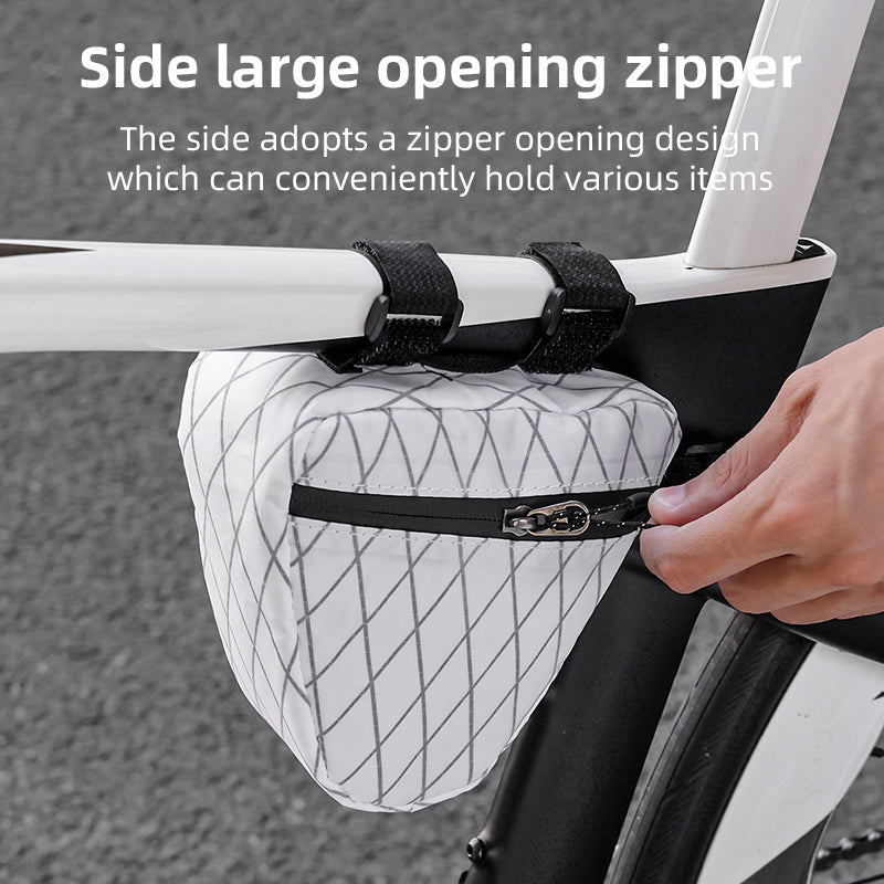 ESLNF Bike Triangle Frame Pack Lightweight Bicycle bag Small Compact Storage Tool Bag