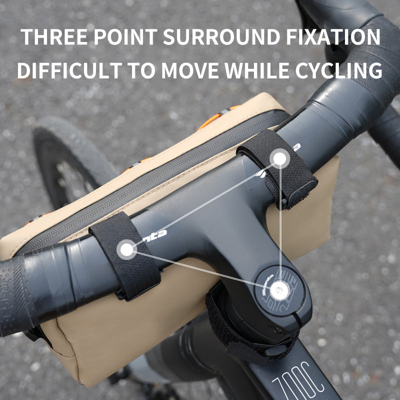 ESLNF Bicycle Front Bag Multifunction Outdoor Riding Handlebar Bag Waterproof Road Mountain Bike Front Bag