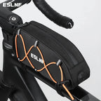 ESLNF Bicycle Bag Rainproof Cycling Reflective Bag Top Front Tube Frame Bag