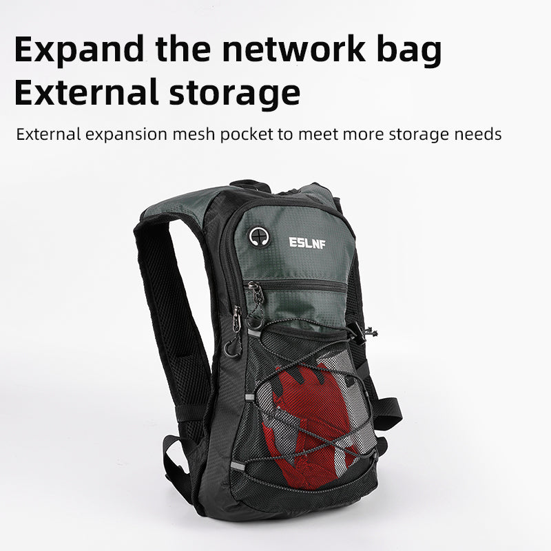 ESLNF Outdoor Bike Cycling Hiking Mountaineering Water Bag Backpack Sports Backpack Waterproof Large Capacity Off-Road Bag