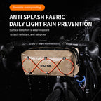ESLNF Bicycle Front Bag Multifunction Outdoor Riding Handlebar Bag Waterproof Road Mountain Bike Front Bag