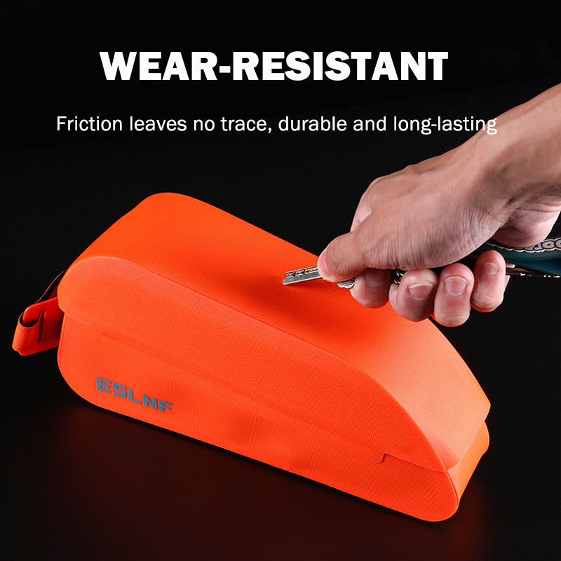 ESLNF Waterproof Flip Magnetic Bike Tube Bag Big Capacity Road Bicycle Frame Bag Wear-resistant MTB Storage Bag