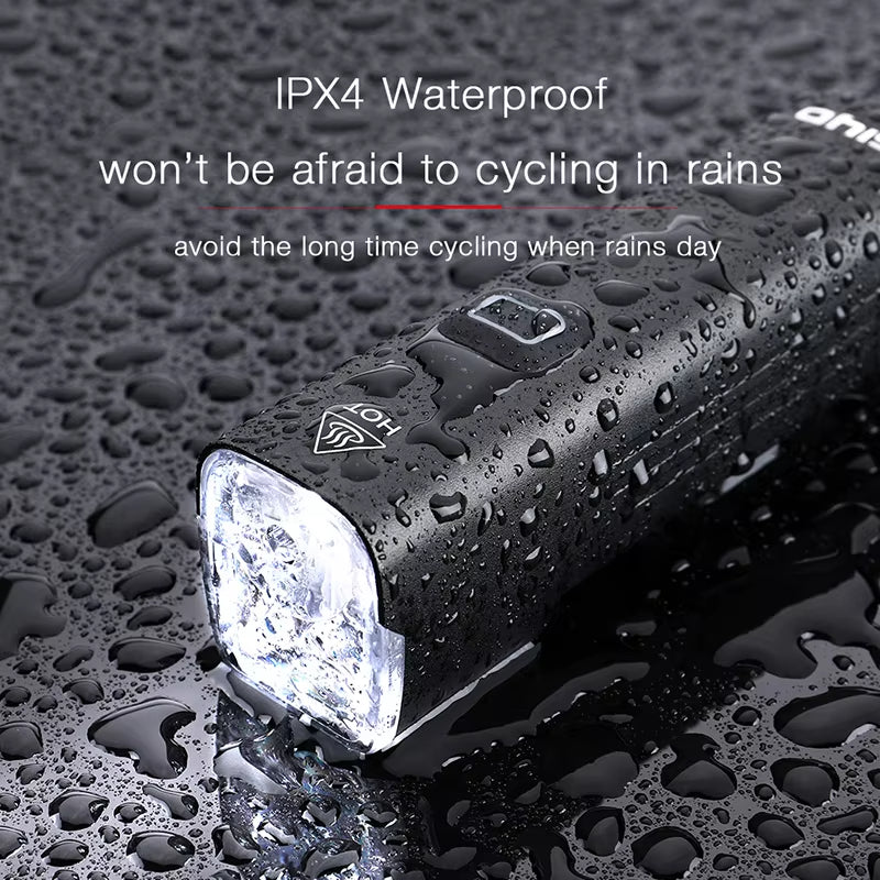 GIYO Bicycle Light 1000 Lumens , 4800mAh Cycling Headlight Waterproof Flashlight MTB Road Bike Accessories