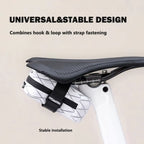 ESLNF Waterproof Road Bicycle Saddle Bag Portable Mini MTB Rear Bag Reflective Cycling Storage Bag